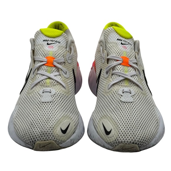 Nike Renew‎ Run Men\'s Size 10 White Black Orange Pink Running Shoes CK6357-100 main image 6